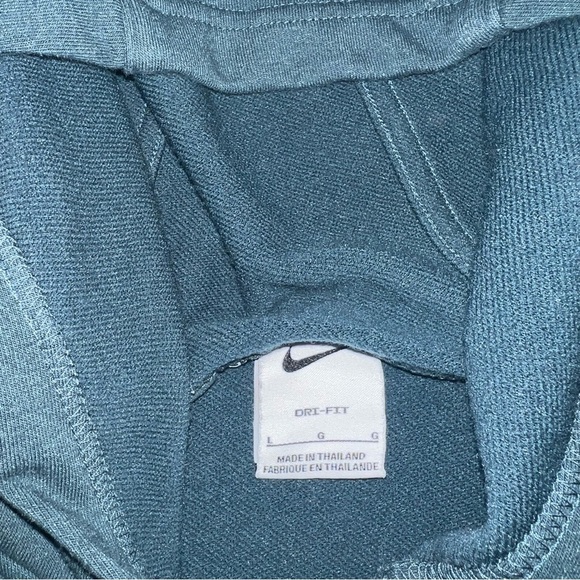 Nike Women Dri-FIT One French Terry Graphic Hoodie&high waisted 7/8 joggers set - Picture 15 of 16
